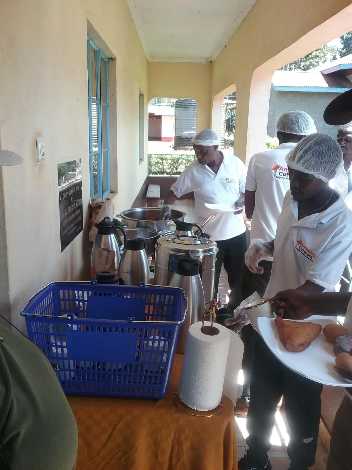 Food handling and practical training session